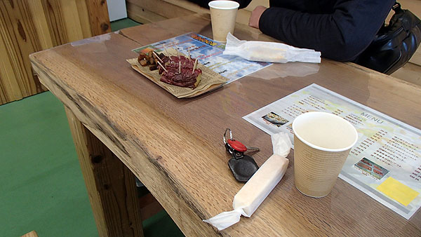 色々と美味しいスィーツ系やコーヒー等も有ります